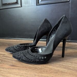 Mossimo | Velvet Point-Toed Heels